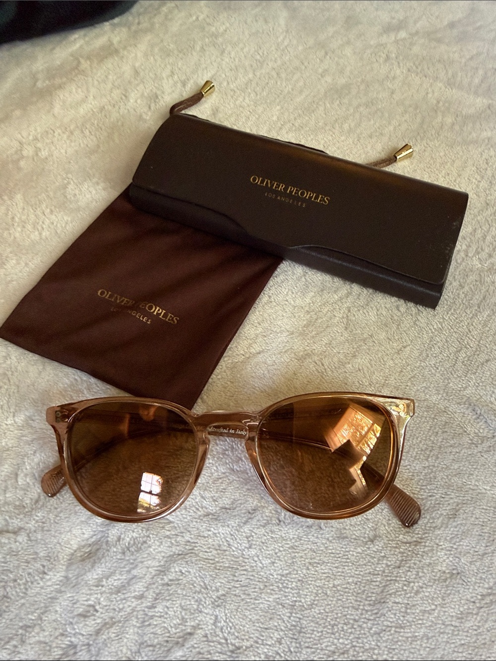 Oliver Peoples Finley Esq. in Blush